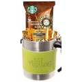 Stainless Coffee Cup with Starbucks & Chocolates